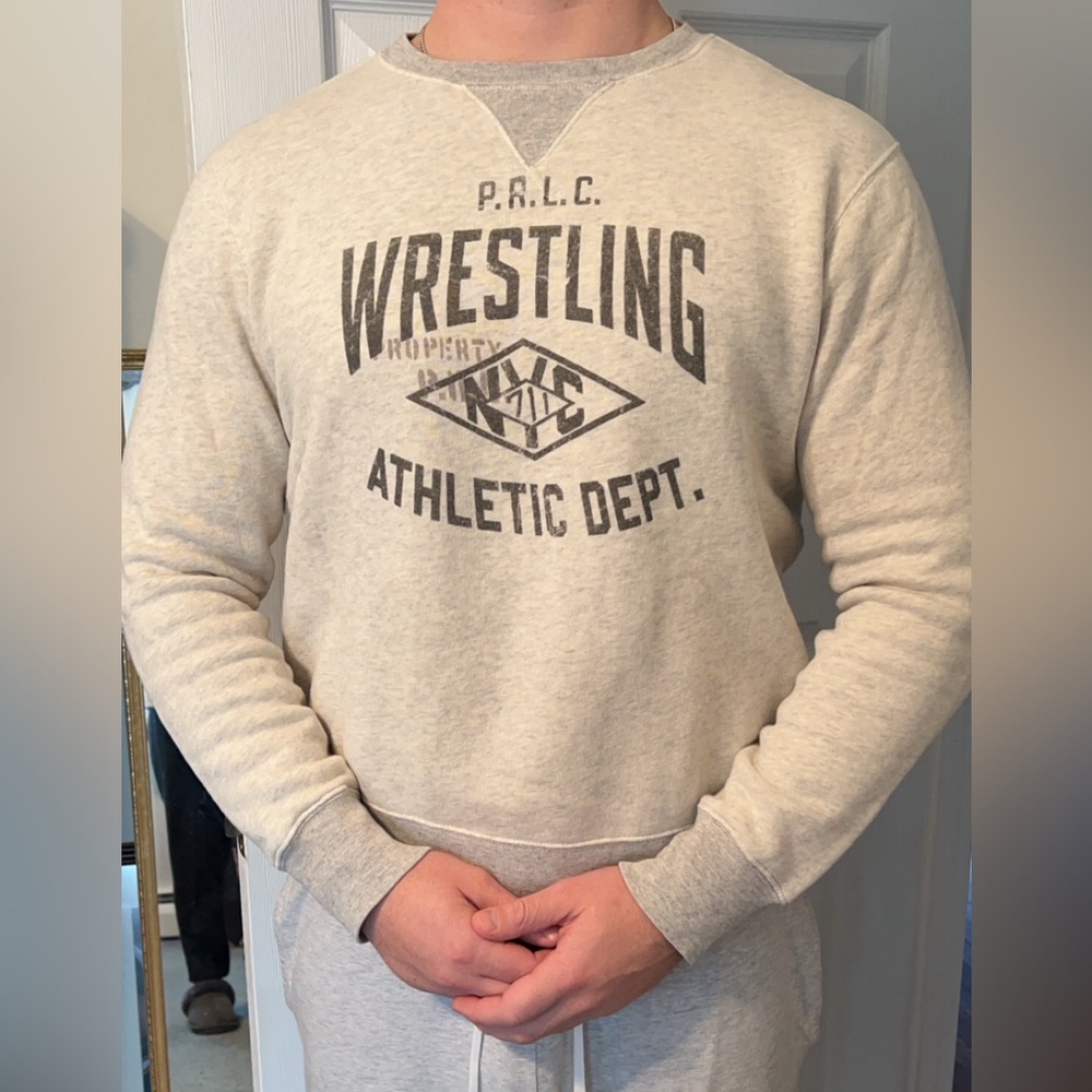 Polo Ralph Lauren wrestling crewneck sweater